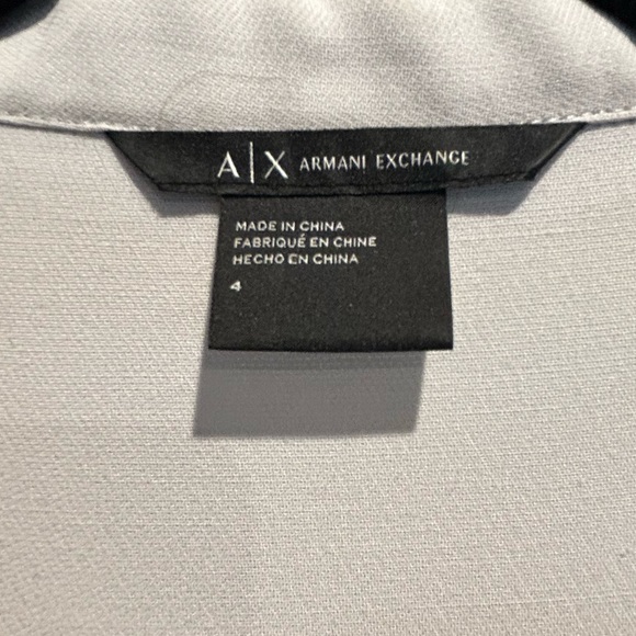 Grey Armani Exchange dress, size 4. Excellent condition, worn once. - Picture 12 of 14